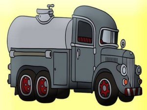 Truck Coloring Art for Kids