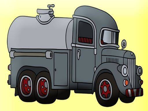 Truck Coloring Art for Kids