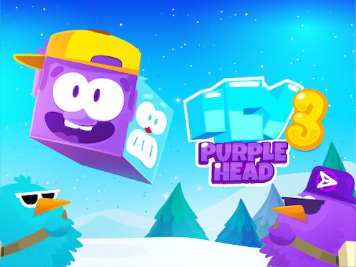Icy Purple Head 3 Platform Adventure