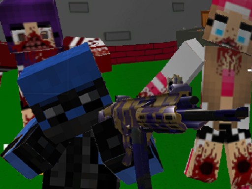 Blocky Team Defense Action