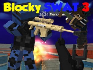 Blocky Tactics Team Action Game
