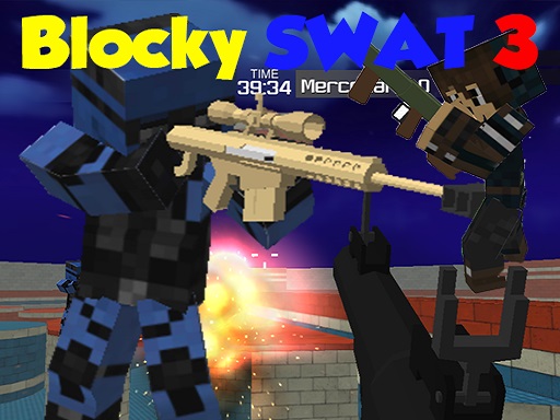 Blocky Tactics Team Action Game
