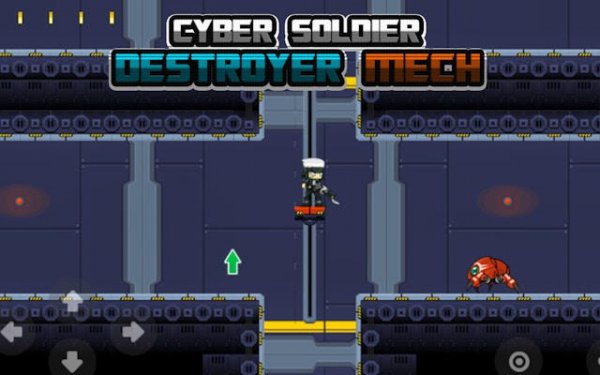 Cyber Soldier Destroyer Mech - Robot Battle Platformer