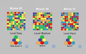 RX-Color: Hexagon Puzzle Challenge