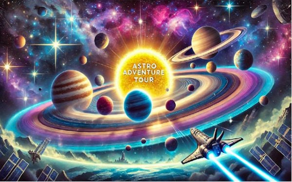 Astro Adventure Tour: Solar System Explorer Online Game