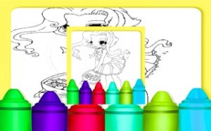 Chibi Anime Coloring Game