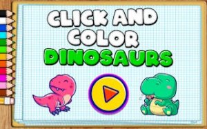 Dinosaur Coloring Art Game