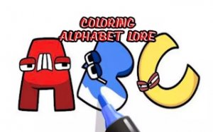 Alphabet Coloring Adventure