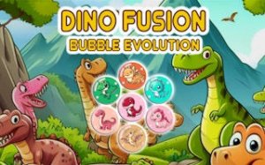 Dino Merge: Bubble Puzzle Evolution
