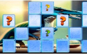 Dino Sliding Puzzle