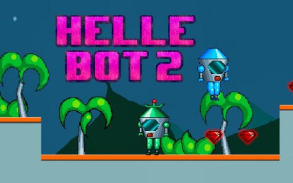 Helle Bot 2: Sci-Fi Platformer Online Game