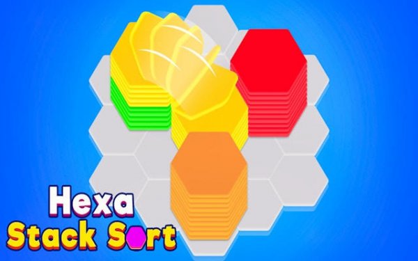 Hexa Stack Sort Puzzle Game
