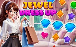 Jewel Dress Up - Fashion Puzzle Game Online