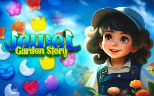 Jewel Garden Story - Match 3 Puzzle Game Online