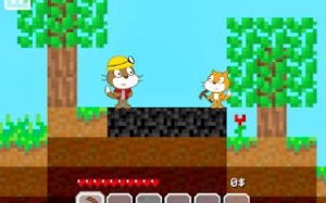 Cat Block Mining Quest