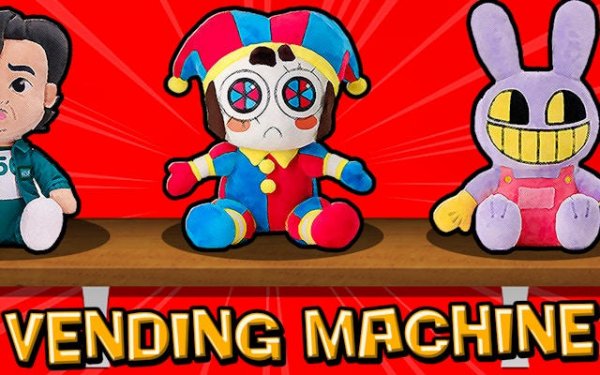 Plush Eggs Vending Machine - Surprise Toy Unboxing Game