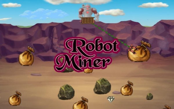 Robot Projectiler: 60-Second Mining Challenge Online Game