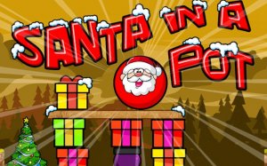 Santa In A Pot - Christmas Puzzle Game Online