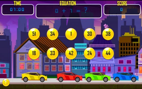 Speedy Math Race: Fast Math Challenge Online Game