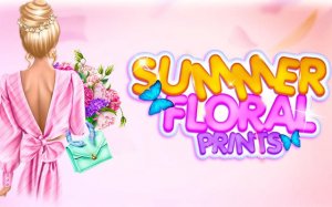 Summer Floral Prints Dress Up Game Online
