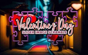 Valentine Tile Puzzle Game