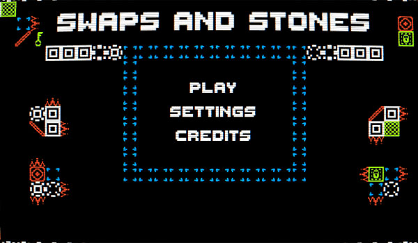 Swaps and Stones Online Puzzle Game